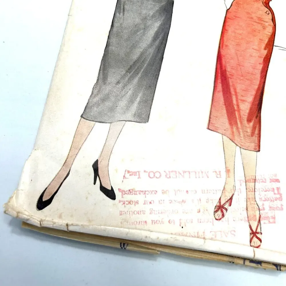 McCalls Vintage 1950's Pattern‎ #9782 Women's Dress Size 12